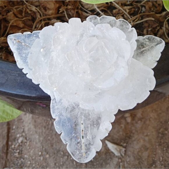 Quartz crystal flower 01 - Picture 3 of 9